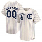 Chicago Cubs Special Vapor Premier Limited Custom Jersey V2 – All Stitched-Cream Pinstripe Baseball Jersey