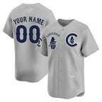 Chicago Cubs Special Vapor Premier Limited Custom Jersey V2 – Gray Baseball Jersey