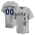 Chicago Cubs Special Vapor Premier Limited Custom Jersey – Gray Baseball Jersey