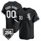 Chicago White Sox 2024 Spring Training Patch Vapor Premier Limited Custom Jersey – Black Baseball Jersey