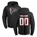 Custom A.Falcons Black Salute to Service Hoodies Any Name & Numbers Stitched Football Jersey