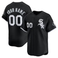 Custom Chicago White Sox Black Alternate Limited Baseball Jersey