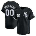Custom Chicago White Sox Black Alternate Limited Baseball Jersey