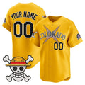 Custom Colorado Rockies x One Piece Gold Vapor Premier Limited Jersey - Stitched Baseball Jersey