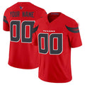 Custom H.Texans Active Player Red 2024 Alternate Vapor F.U.S.E. Limited Stitched Jersey