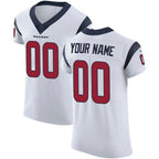 Custom H.Texans White Vapor Untouchable Elite Jersey