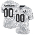 Custom IN.Colts Active Player 2024 F.U.S.E Arctic Camo Salute To Service Limited Stitched Jersey