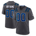 Custom IN.Colts Anthracite 2026 Rivalries Collection Game Football Jersey