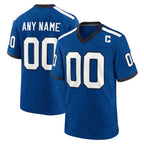 Custom IN.Colts Indiana Nights Blue Alternate Game Jersey