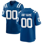 Custom IN.Colts Royal Game Jersey