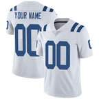 Custom IN.Colts White Vapor Untouchable Player Limited Jersey