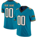 Custom J.Jaguars Active Player Teal 2024 F.U.S.E. Prowler Throwback Vapor Limited Stitched Jersey