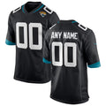 Custom J.Jaguars Black Game Jersey