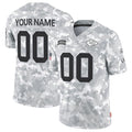 Custom KC.Chiefs Active Player 2024 F.U.S.E Arctic Camo Salute To Service Limited Stitched Jersey