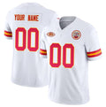 Custom KC.Chiefs Active Player White 2023 F.U.S.E. With NKH Patch Vapor Untouchable Limited Stitched Jersey