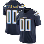 Custom LA.Chargers Home Navy Blue Vapor Untouchable Limited Jersey