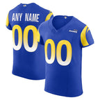 Custom LA.Rams Royal Vapor F.U.S.E. Elite Jersey