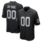 Custom LV.Raiders Black Game Jersey