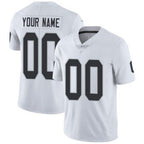 Custom LV.Raiders White Stitched Vapor Untouchable Limited Jersey