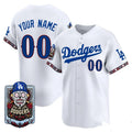 Custom Los Angeles Dodgers x Dia De Los Muertos White 2026 Baseball Jersey