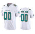 Custom M.Dolphins Active Player White 2023 F.U.S.E Vapor Limited Stitched Jersey