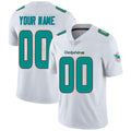 Custom M.Dolphins Road White Stitched Vapor Untouchable Limited Jersey