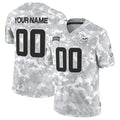 Custom MN.Vikings Active Player 2024 F.U.S.E Arctic Camo Salute To Service Limited Stitched Jersey