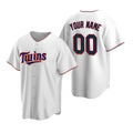 Custom Minnesota Twins White Stitched Cool Base Home Baseball Jersey