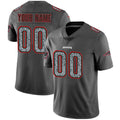 Custom NE.Patriots Gray Static Vapor Untouchable Limited Jersey