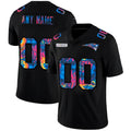 Custom NE.Patriots Multi-Color Black 2020 Crucial Catch Vapor Untouchable Limited Jersey