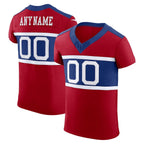 Custom NY.Giants Red Alternate Vapor F.U.S.E. Elite Jersey