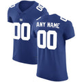 Custom NY.Giants Royal Vapor Untouchable Elite Jersey