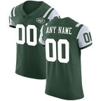 Custom NY.Jets Green Vapor Untouchable Elite Jersey