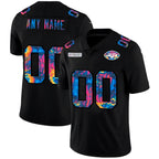 Custom NY.Jets Multi-Color Black 2020 Crucial Catch Vapor Untouchable Limited Jersey