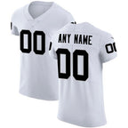 Custom O.Raiders White Vapor Untouchable Elite Jersey