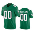 Custom P.Eagles Active Player Green 2023 F.U.S.E. Vapor Untouchable Stitched Jersey