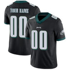 Custom P.Eagles Black Alternate Stitched Vapor Untouchable Limited Jersey