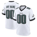 Custom P.Eagles White Game Jersey
