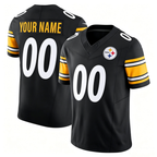 Custom P.Steelers White Vapor F.U.S.E. Limited Stitched Football Jersey