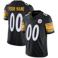 Custom P.Steelers Black Vapor Untouchable Player Limited Jersey