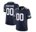 Custom S.Seahawks Active Player 2023 F.U.S.E. Navy Limited Stitched Jersey
