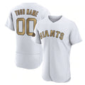 Custom San Francisco Giants Active Player White 2022 All-Star Flex Base Stitched Baseball Jersey