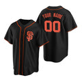 Custom San Francisco Giants Black Stitched Cool Baseball Jersey