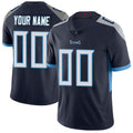 Custom T.Titans Navy Blue Hom Vapor Untouchable Limited Jersey