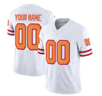 Custom TB.Buccaneers Active Player 2023 F.U.S.E. White Throwback Limited Stitched Jersey