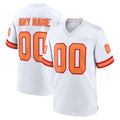 Custom TB.Buccaneers White Game Jersey
