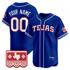 Custom Texas Rangers Royal 2026 City Connect Vapor Premier Limited Jersey - All Stitched