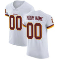 Custom W.Redskins White Vapor Untouchable Elite Player Jersey