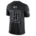 D.Broncos #10 Bo Nix Black 2026 Salute to Service Stitched Limited Football Jersey