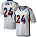 D.Broncos #24 Champ Bailey Mitchell & Ness Platinum 100 Retired Player Legacy Football Jersey
